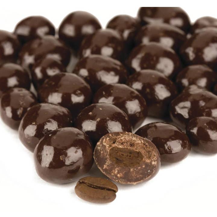 Dark Chocolate Coffee Beans Bulk Bag - 15lbs for wholesale by I Got Your Candy