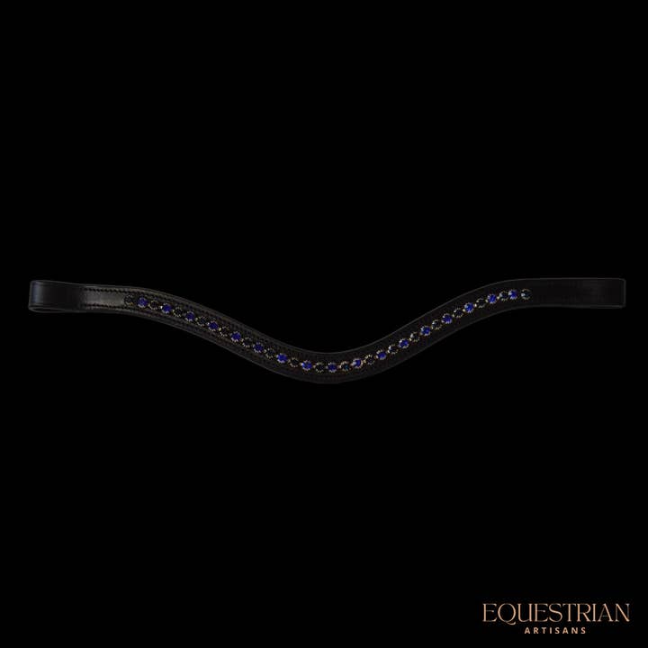 Equestrian Artisans - Wholesale Horseback Riding Gear - Navy Browband1