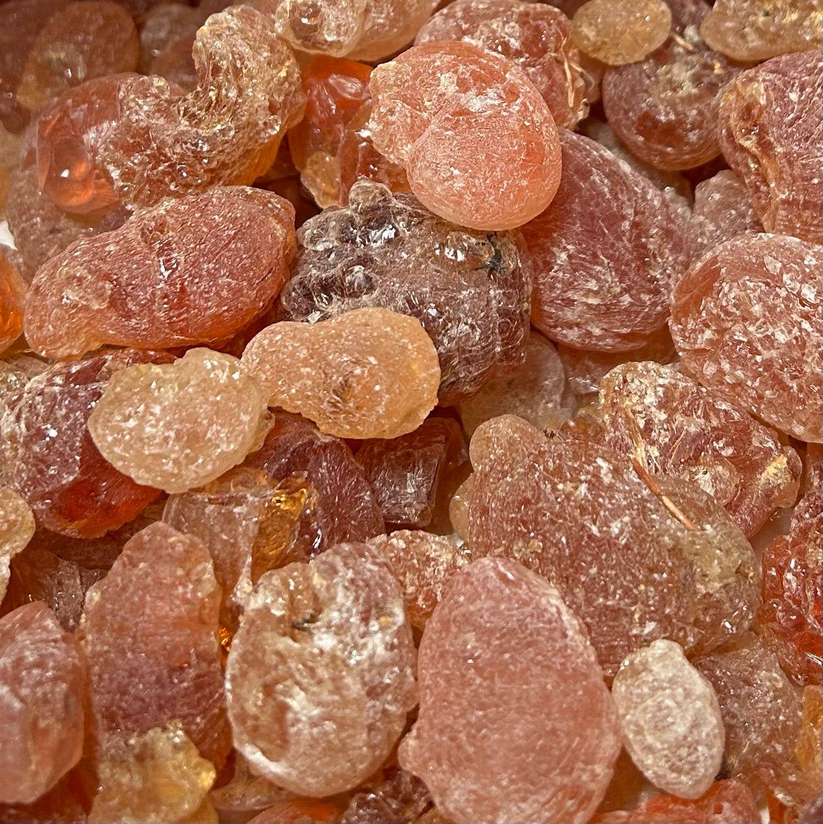 HAMSH LLC - Vente Chewing-gums - Gomme arabique | 113 g (4 oz) | Gomme d'acacia traditionnelle | 100 % pure et naturelle | Gros morceaux magnifiques | Origine Afrique8