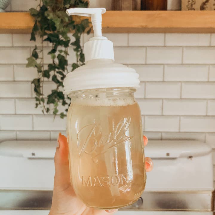 Mason Jar Pump Lid, by reCAP® - Case of 12 for wholesale by reCAP Mason Jars