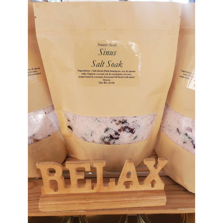 Sinus Salt Soak for wholesale by Sweet Sesh
