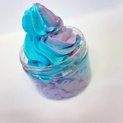 Eliza Soaps - Wholesale Whipped Soap - Blue Raspberry Slushie Soap Whip - Shower Whip - Soap Fluff
