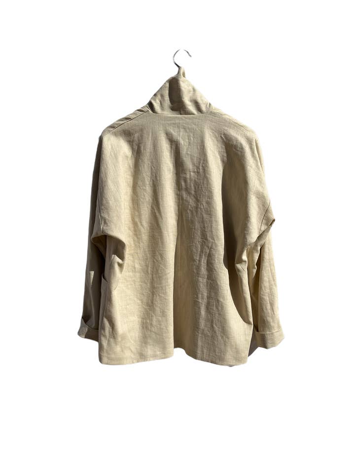 CECILIA SÖRENSEN - Venta al por mayor Chaqueta - Mujer - Chaqueta Pintor 315 de lino en canvas8