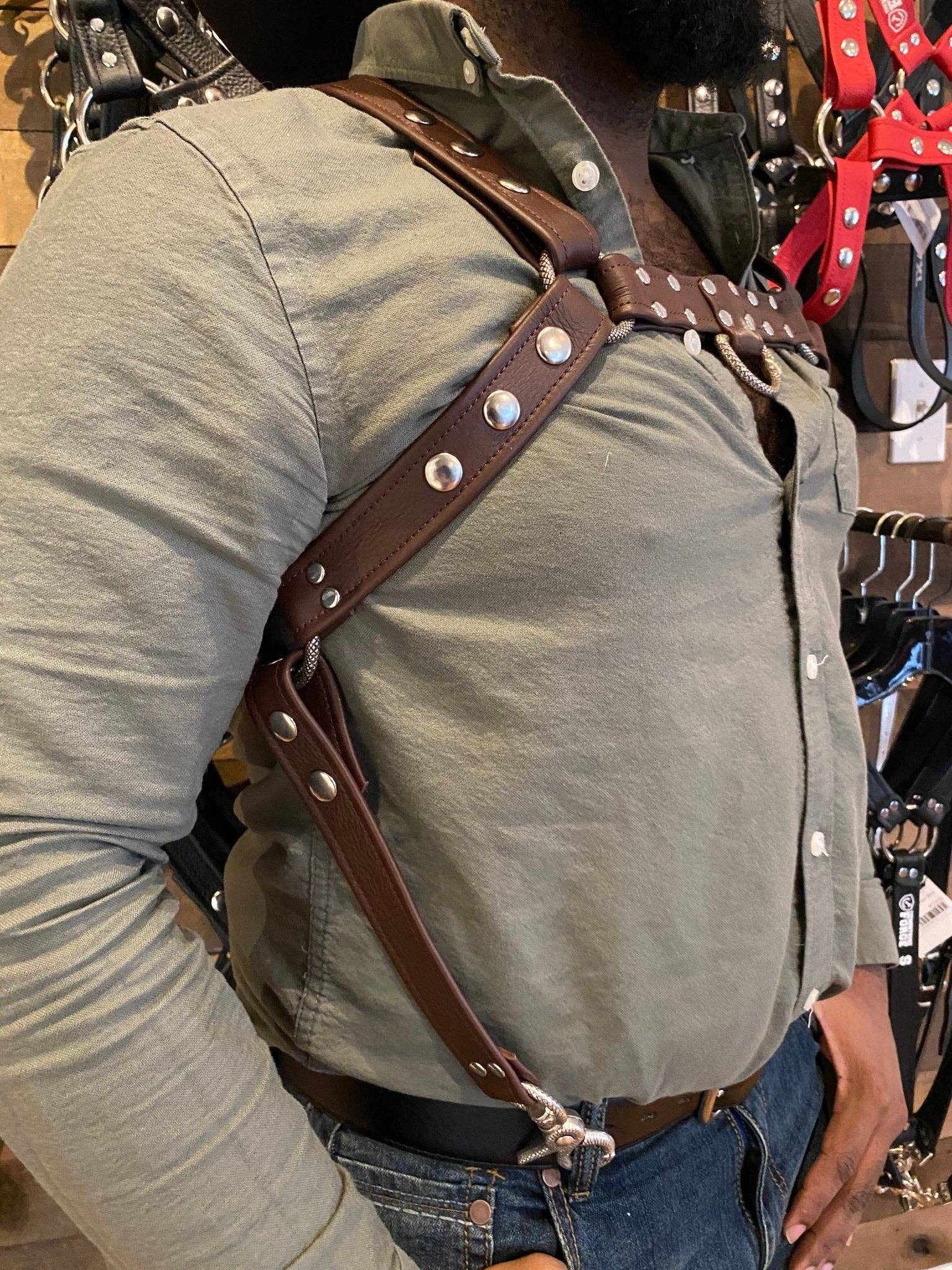 The Montrose Forge - Wholesale Sex Toy - Sidewinder Suspender Harness (Available in 2 Colors)4