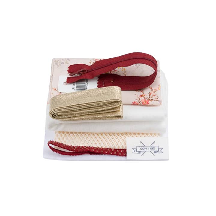 Com'1 Idée - Wholesale DIY craft kit - Beauty pouch kit | Éloïse | Bridgerton Edition2