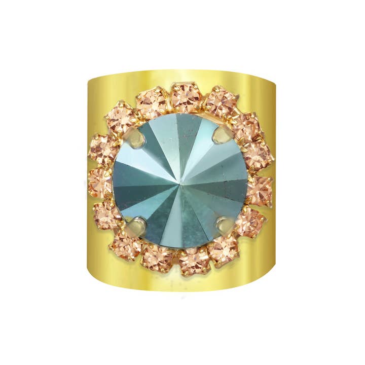 TOVA - Wholesale Cocktail/Statement Ring - Jacci Rings in Gold
