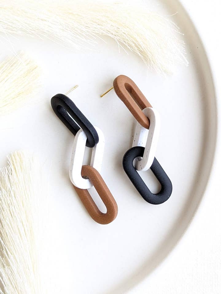 Strong Neutrals Collection - Mismatched Link #2 for wholesale by Momo Studio LLC