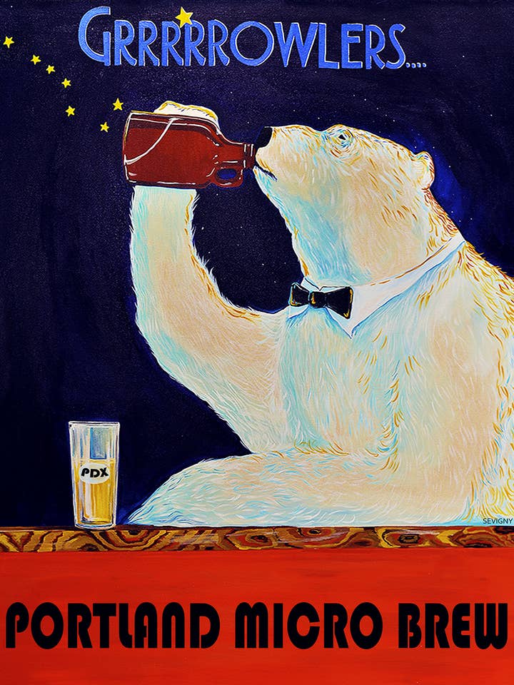 MICRO BREW PDX pour la vente par Sevigny Studio