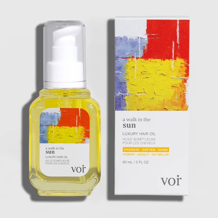 En tur i solen: Luksus hår olie for engroshandel hos Voir Haircare