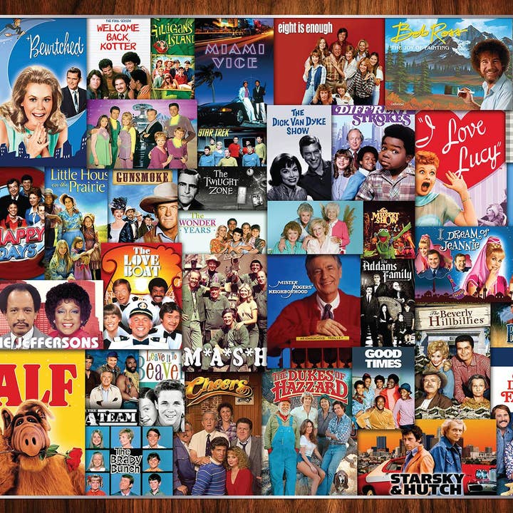 What's on TV? 1000 Piece Jigsaw Puzzle for wholesale by Springbok Puzzle