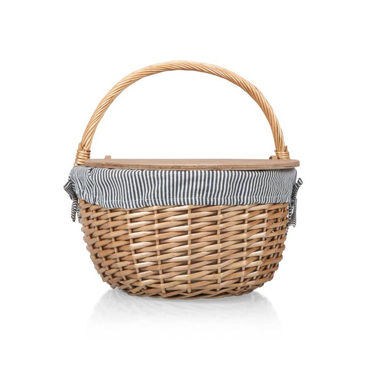 Picnic Time Family of Brands - Wholesale Picnic Basket - Country Vintage Picnic Wicker Basket1