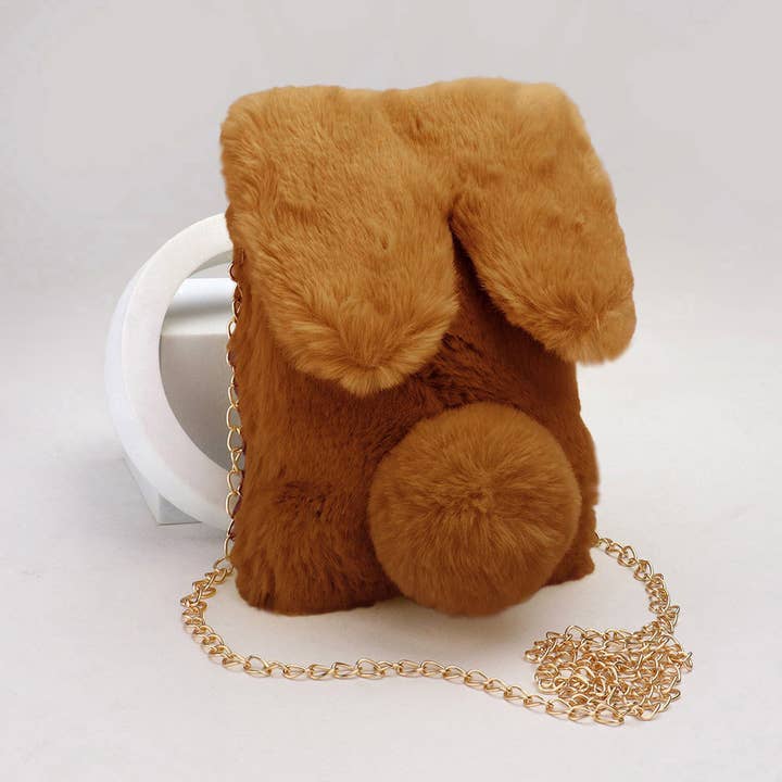 Sensibling Corp. - Wholesale Crossbody bag – Women's - Faux Fur Bunny Clutch / Crossbody Bag7