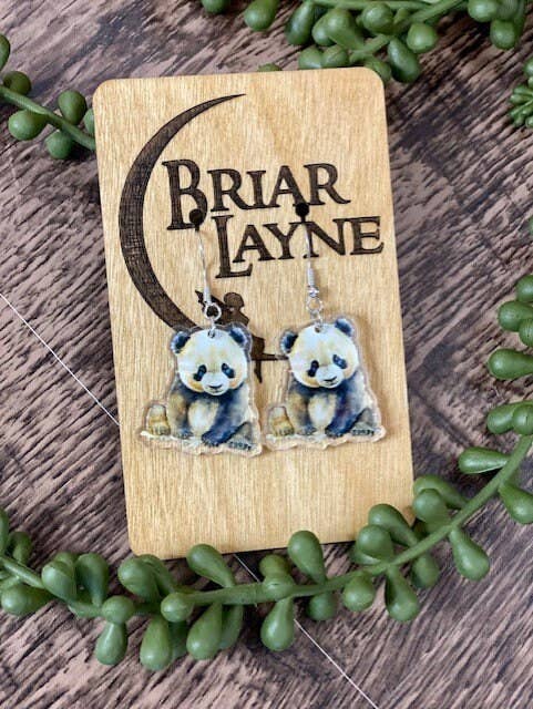 Briar layne - Wholesale Dangle Earrings - Panda Earrings - Chinese and Japanese Animal Jewelry1