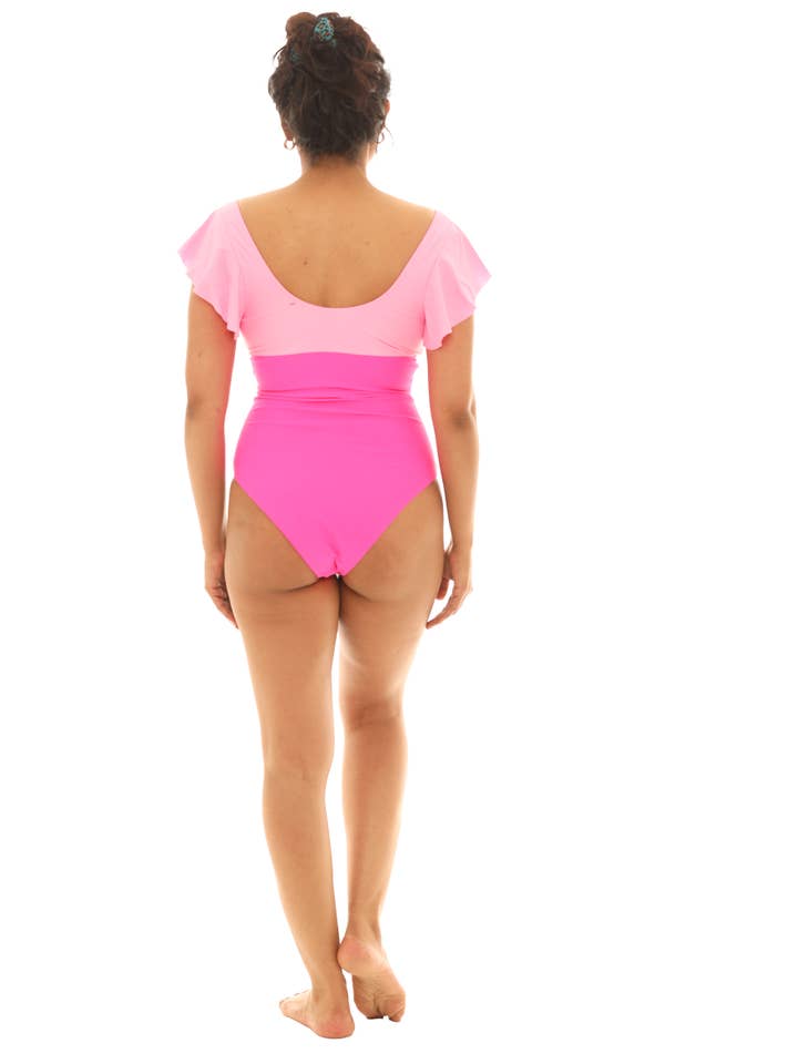 Shoreline Wear. INC - Wholesale Zwempak - Dames - Elegantie Zwempak met Vlindermouwen16