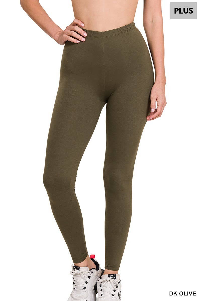 Vanilla Monkey - Wholesale Athletic/Lounge Leggings - Women's - Plus Premium Microfiber Full Length Leggings2