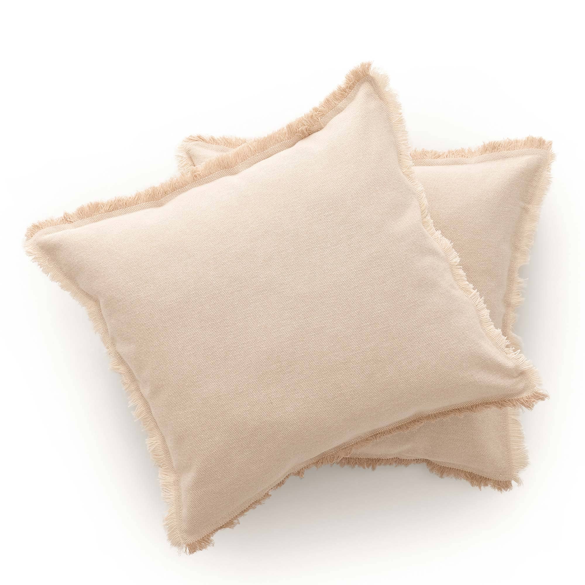 GAMUSI - Wholesale Throw Pillow Cover - Pack of 2 Cushion Covers 50x50 cm Fringes TIBU3