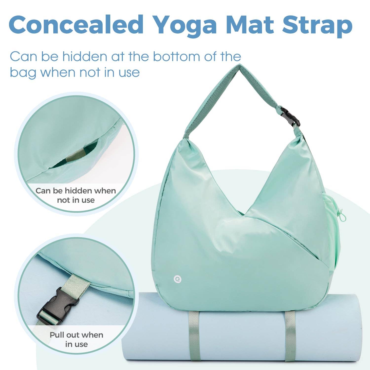 wandf - Vendita all'ingrosso Sacca da viaggio - Donna - Borsa a tracolla da palestra per il weekend con tasca umida18