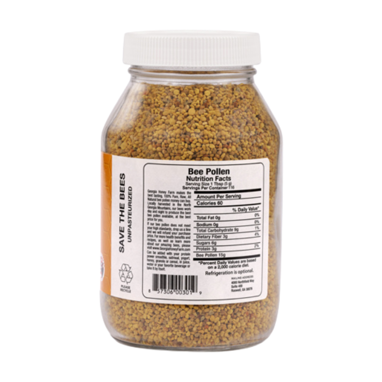 Georgia Honey Farm - Wholesale Honey - Bee Pollen 20oz1