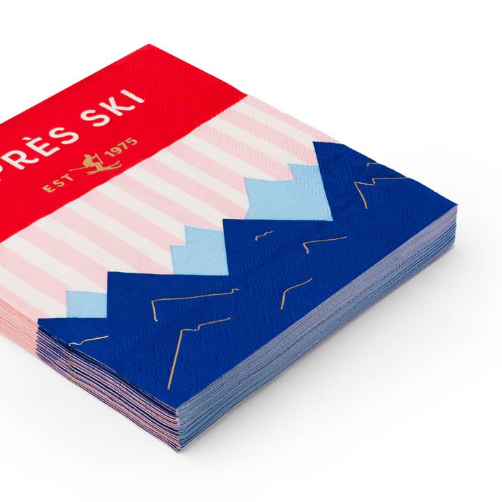 Bonjour Fête - Wholesale Disposable Napkin - APRES SKI LARGE NAPKINS1