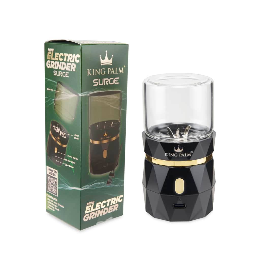 Cannatron - Wholesale Coffee Grinder - King Palm Electric Coffee Grinder POP Display – 6ct5