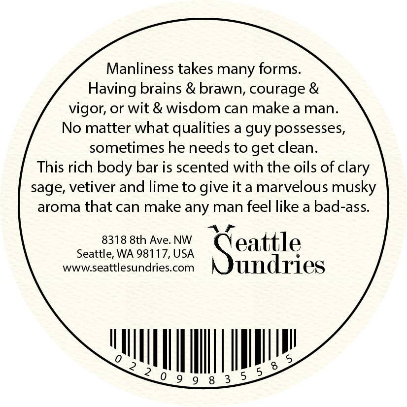 Seattle Sundries - Wholesale Bar Soap - Men's - Manly Man Soap3