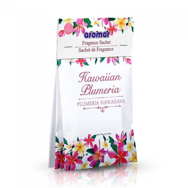Sachet Hawaiian Plumeria | Double Envelope for wholesale by Mar Company Group