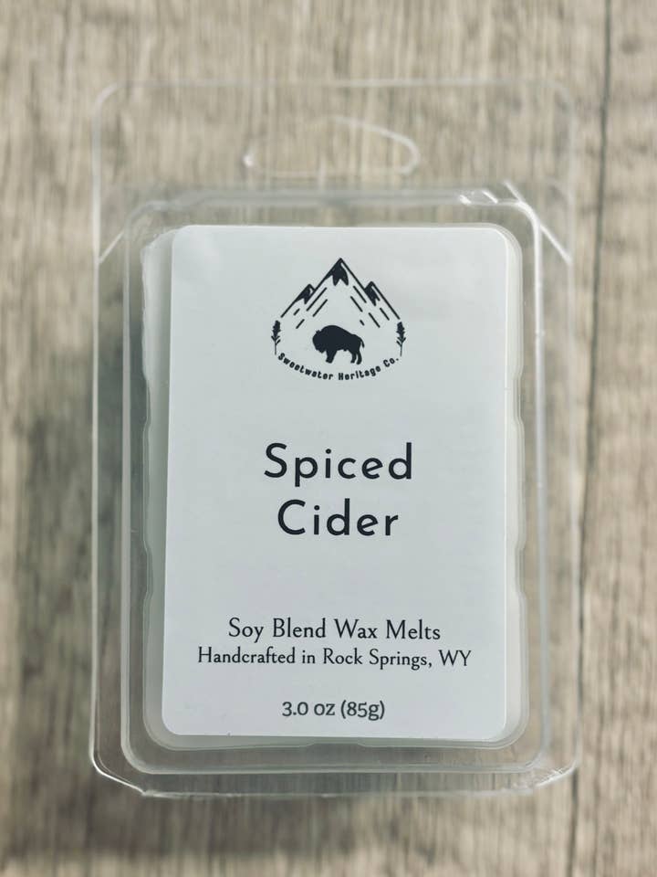 Cidre épicé, 3 oz, fondant à la cire pour la vente par Sweetwater Heritage Co.