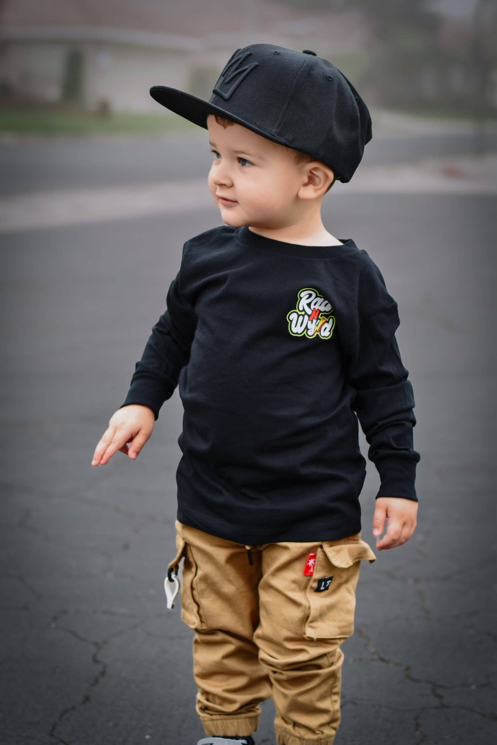 RadnWyld - Wholesale Screen Printed T-Shirt - Kids - This is How We Roll Long Sleeve1