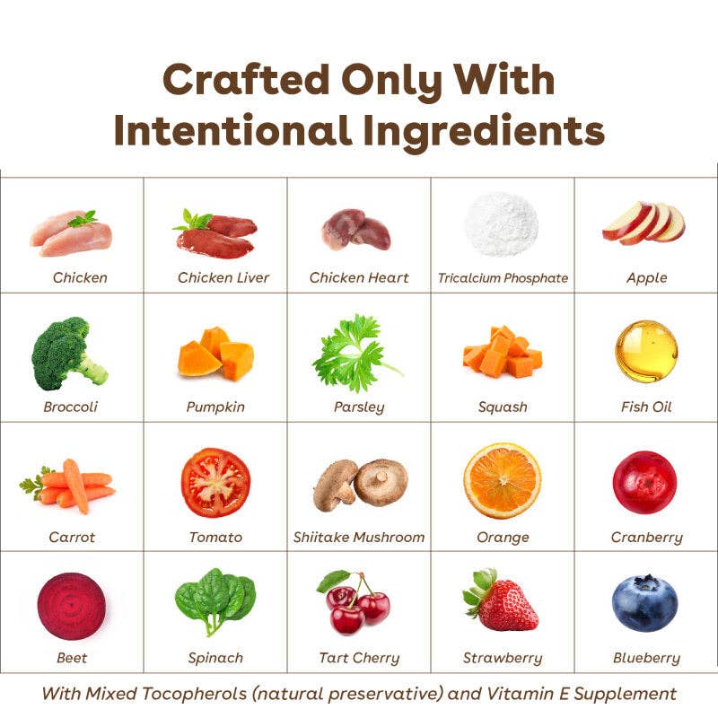 Pupford - Wholesale Pet Food - Dog - Freeze-Dried Raw Dog Food - Chicken Recipe2