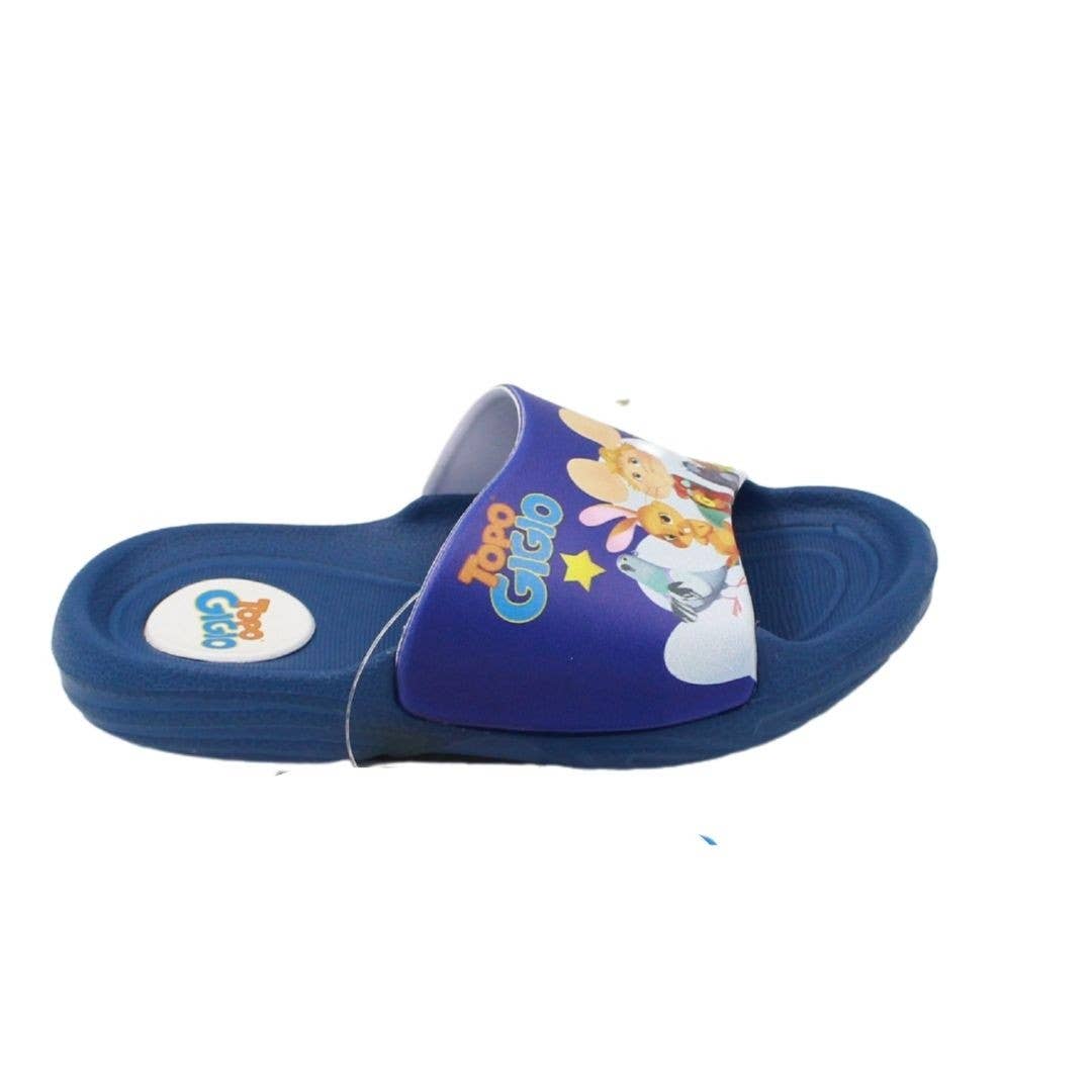 Easy Shoes - Wholesale Slippers - Kids - Topo Gigio Blu Band Slippers