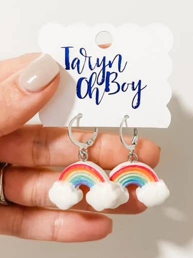 Rainbow Earrings for wholesale by TarynOhBoy