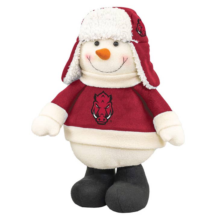 Pupazzo di neve freddo di Natale dell'Arkansas per la vendita all'ingrosso da parte di Hanna's Handiworks