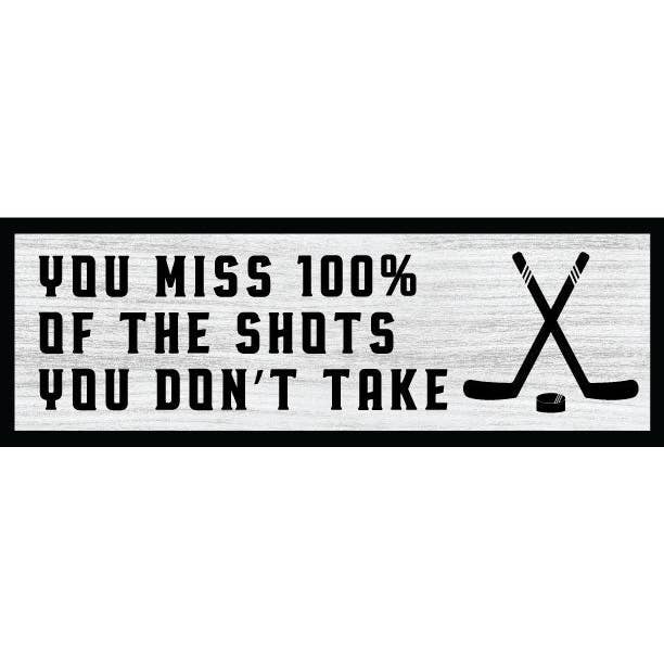 9th Letter Press - Wholesale Bord/bordje - Foto's die je niet maakt Hockey Home Decor Sign1