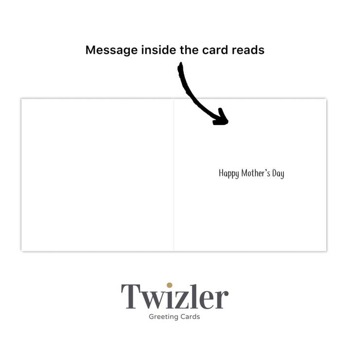 Twizler Ltd - Venta al por mayor Tarjetas del Día de la Madre - Divertido gusano de tarjetas del Día de la Madre3