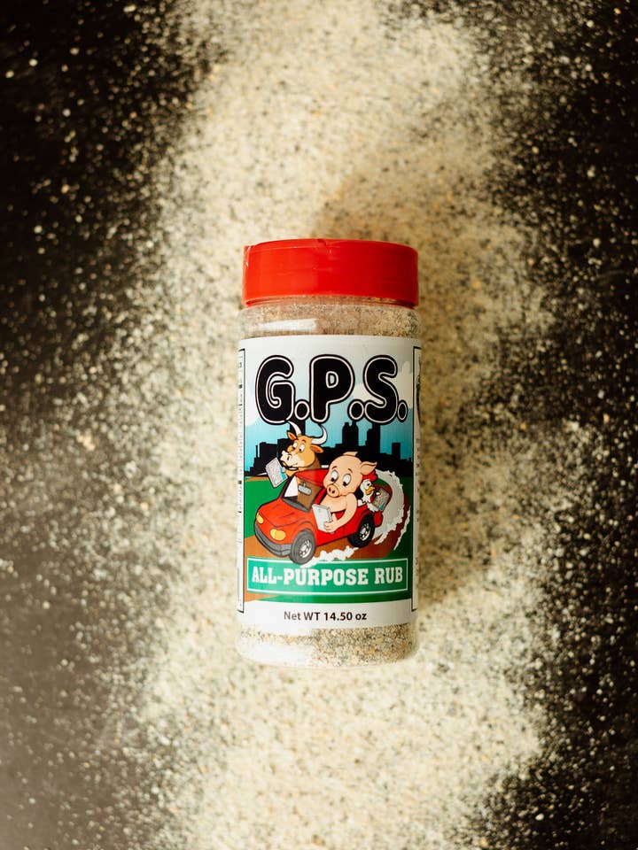 G.P.S. All Purpose Rub for wholesale by CornCookers BBQ Products