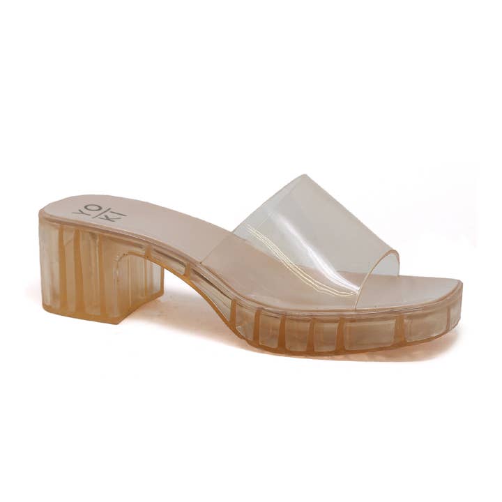 Yoki Fashion - Wholesale Low Heels - Women's - RUBI-09 Women's Open Toe Heeled Sandal2