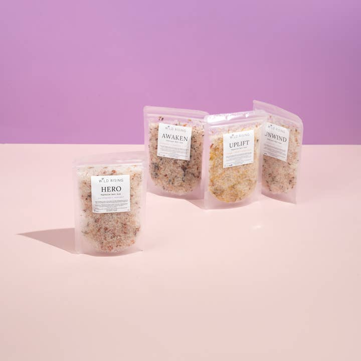 Wild Rising Skincare - Wholesale Bath Salts - Christmas Bath Salt Gift