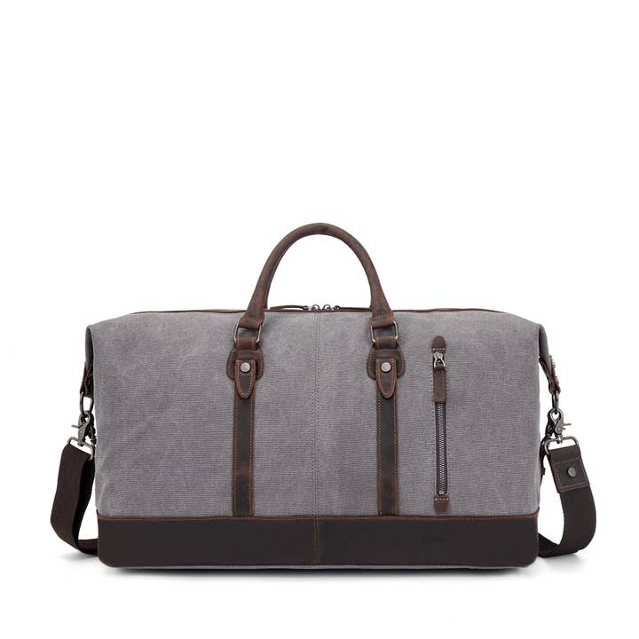 Canvas Duffel Bag DB 541 Charcoal for wholesale by Davan