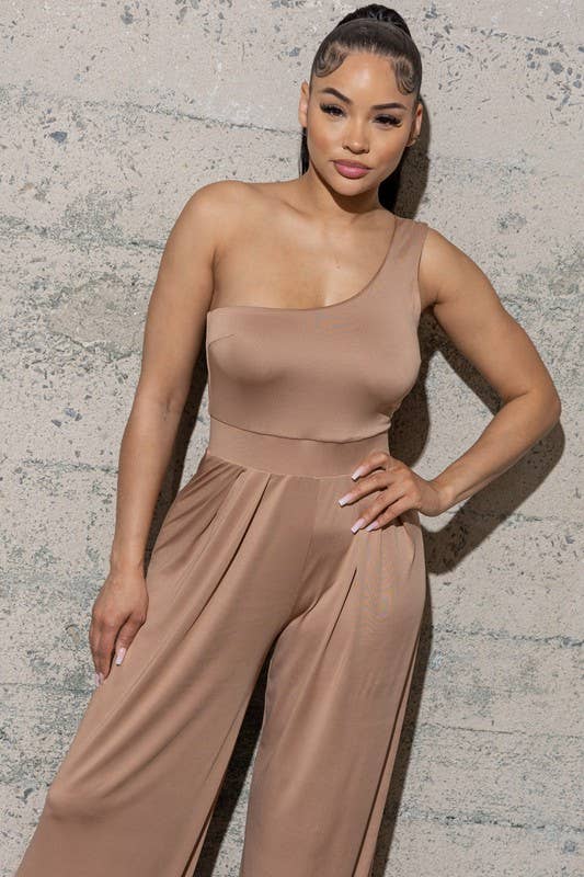 Melrose with Love - Wholesale Jumpsuit - Women's - WIDE LEG , ONE SHOULDER JUMPSUIT17
