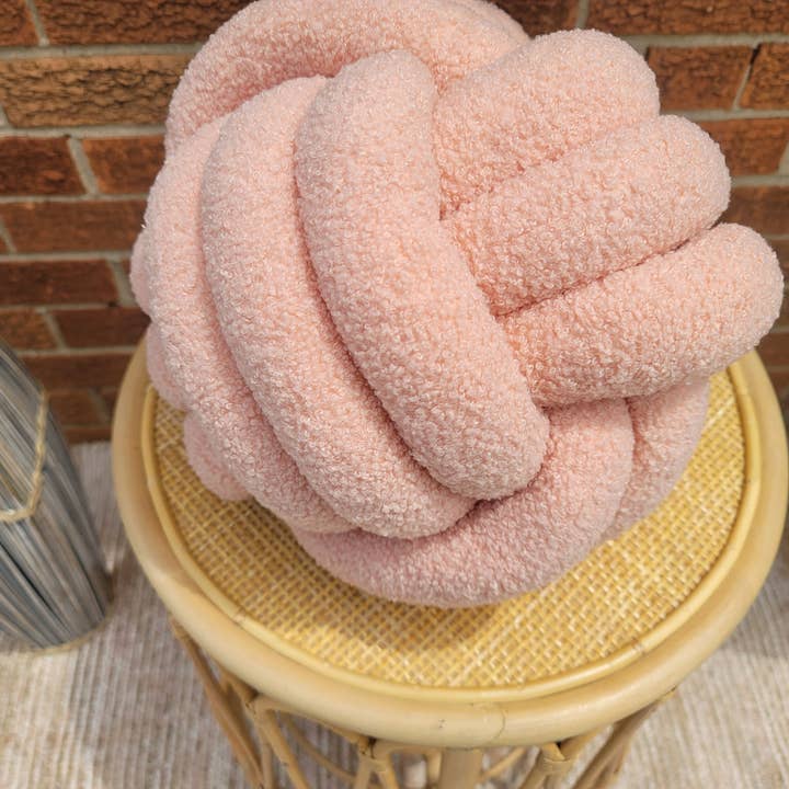 SUF Products LLC - Wholesale Throw/Decorative Pillow - Boucle Knot Pillows Soft and Cozy - Trendy Textured cushion12