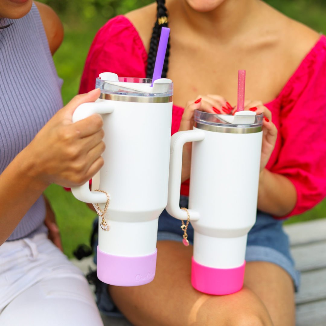 CharCharms - Wholesale Drinking Straw - 40oz Mixed Solid Straws (6 PK)10