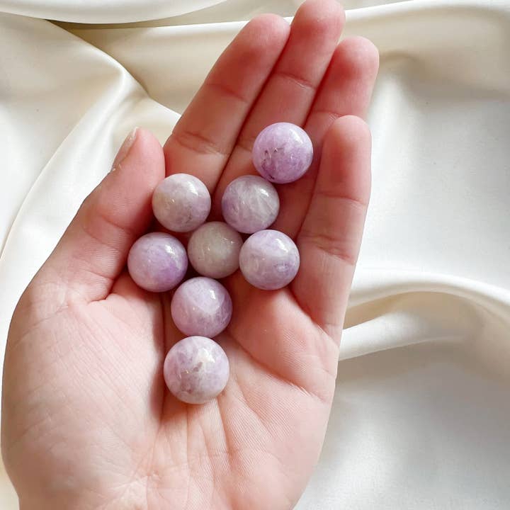 Wild Moon Artistry - Wholesale Spiritual Stone/Crystal - Kunzite Sphere