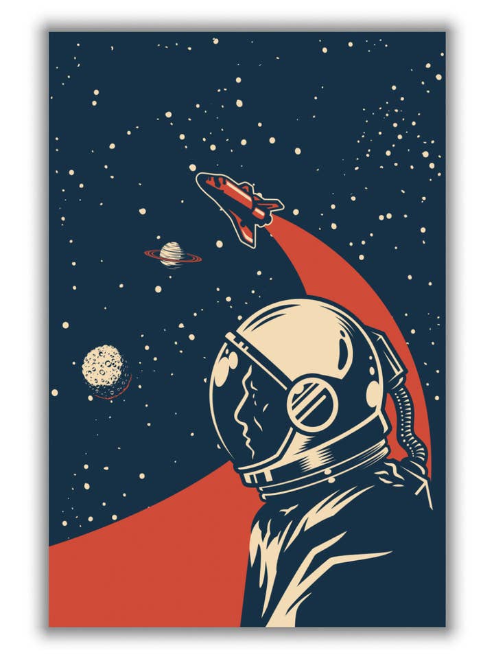 Yttre rymd-serien - #5 för wholesale av Stanley Print House