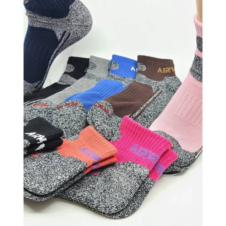 Comfortarians - Wholesale Socks - Unisex - Unisex Athletic Quarter Socks For Sport Activities1