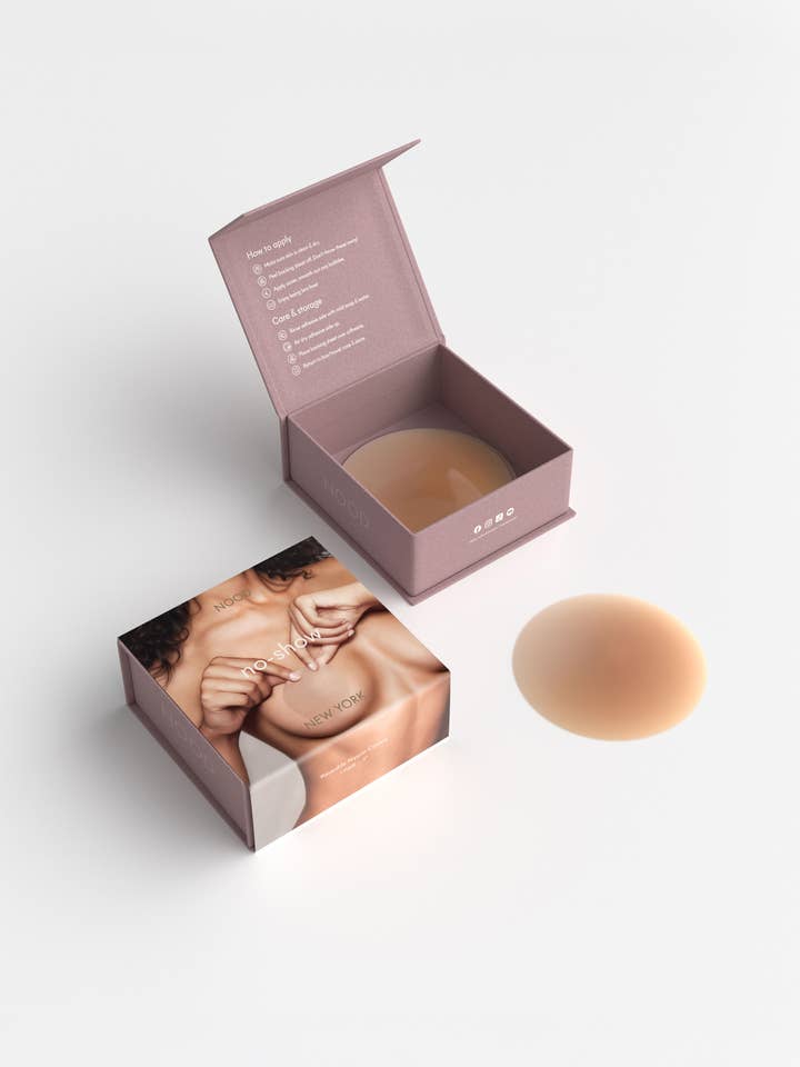 NOOD - Wholesale Nipple Pasties - Women's - No-Show | Reusable Adhesive Nipple Covers9