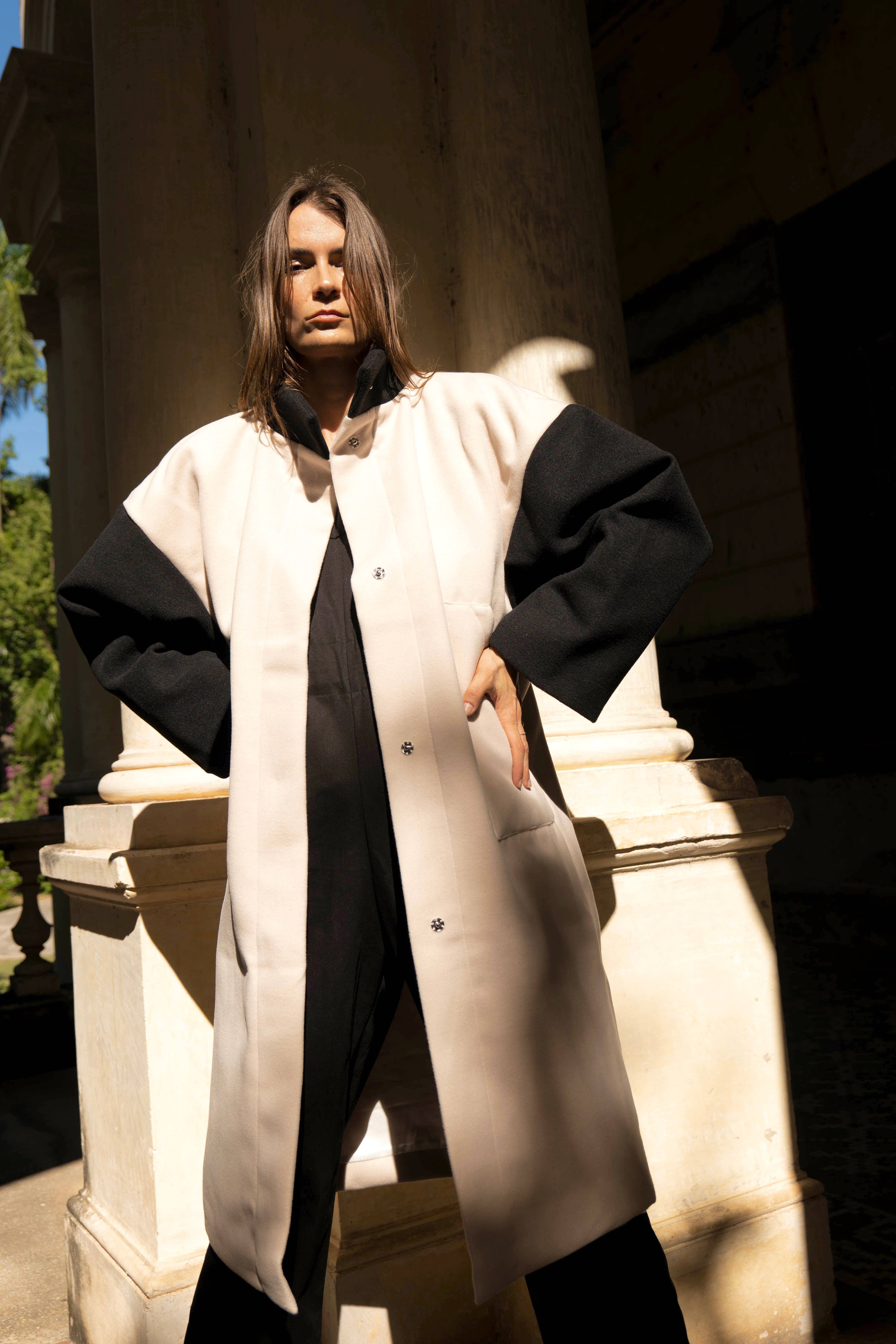 MAS Montreal - Vente Manteau – femme - MANTEAU BABYLON AMANDE ET POIVRE4