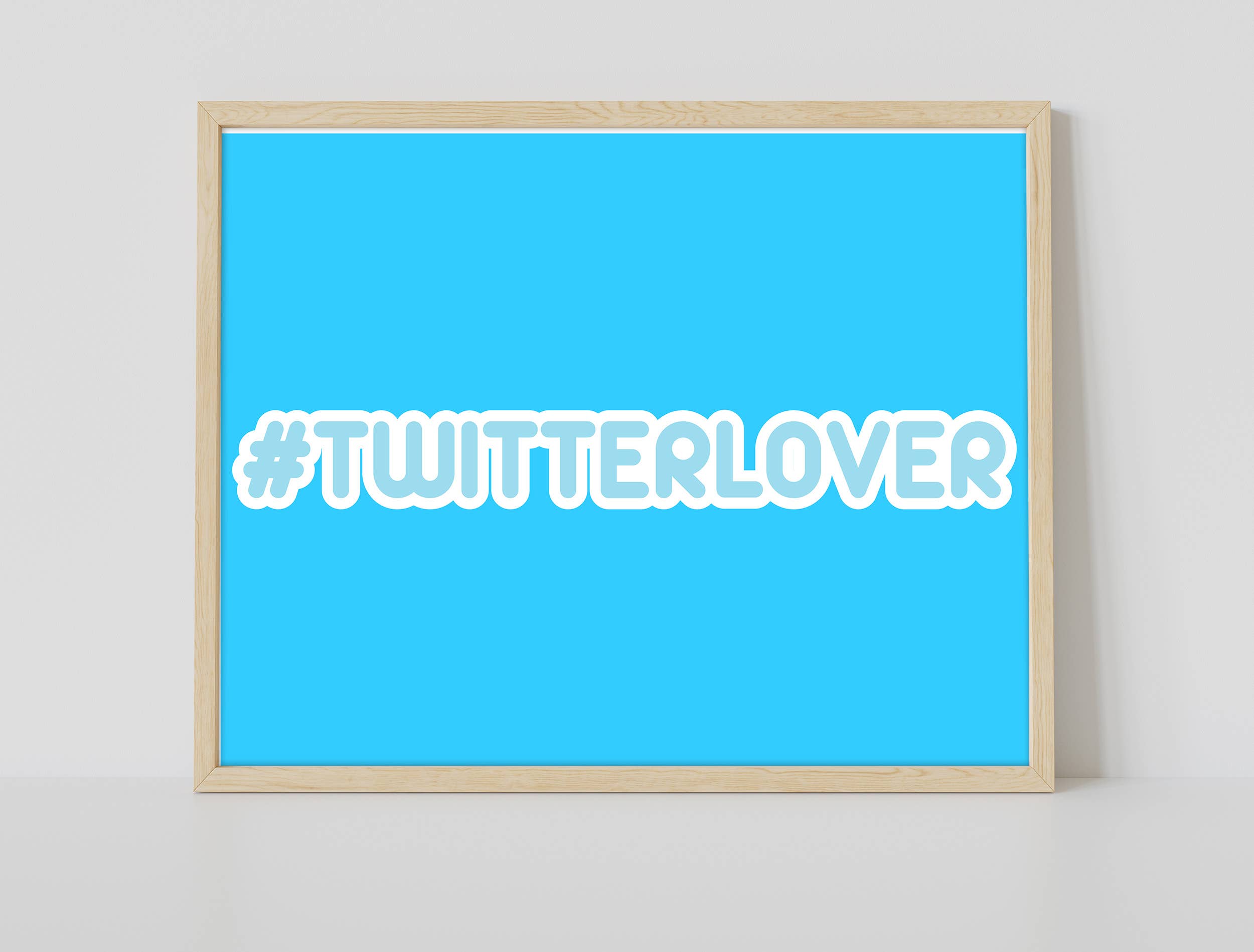 Star Editions – wholesale Art print – Hashtag Twitterlover - 11X14” Premium Art Print1