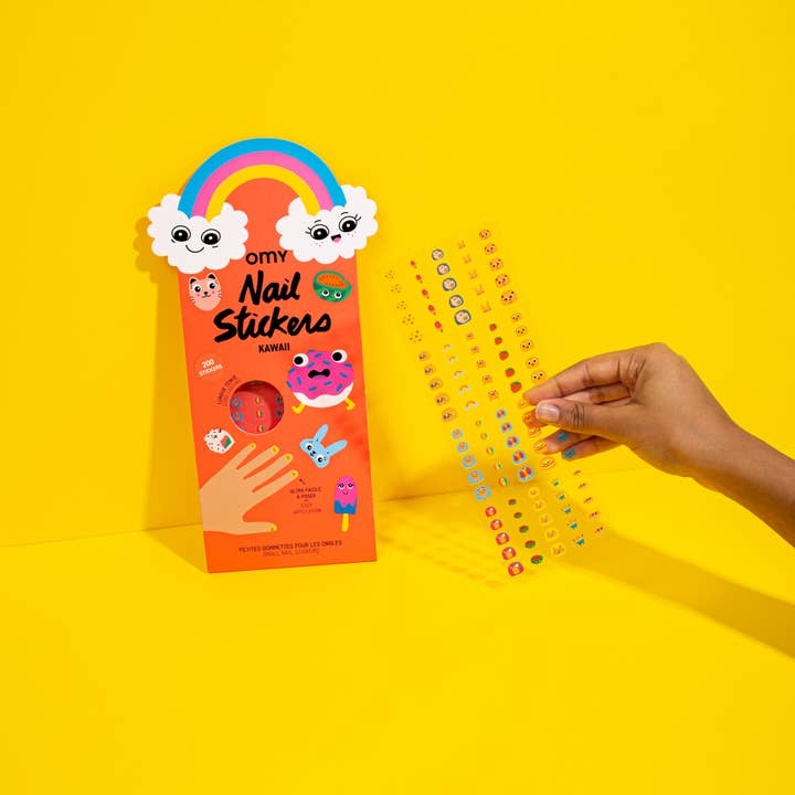 OMY - Wholesale Sticker - Kids & Baby - Kids Nail stickers - Kawaii