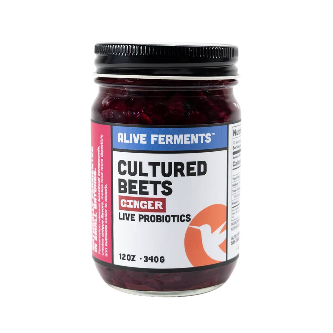 Alive Ferments - Wholesale Pickled Vegetables - Cultured Ginger Beets
