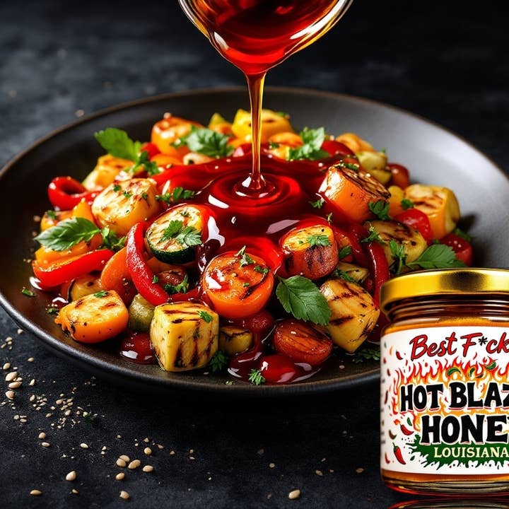 Cajun Creole Kitchen Co. - Wholesale Honey - Best F*cking Hot Blazin’ Honey2
